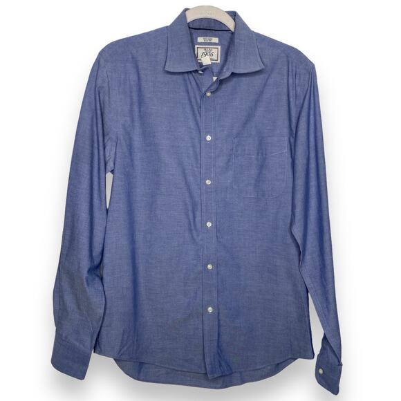 Jos. A. Bank Other - Jos A Bank Non Iron Traveler Collection Slim Fit Blue Button Down Shirt